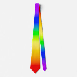 LGBT-Regenbogen-Pride Ombre Gradient Stripes Krawatte