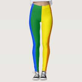 LGBT Regenbogen-Stolz-Flaggen-vertikaler Streifen Leggings