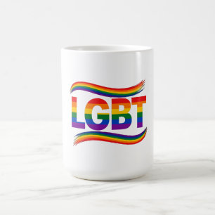 LGBT Regenbogen-Stolz Kaffeetasse