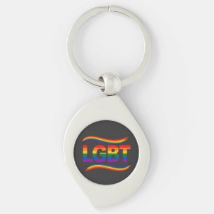 LGBT Regenbogen-Stolz Schlüsselanhänger