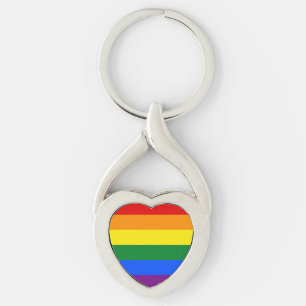 LGBT-Regenbogenfahne Gay Pride Flagge Schlüsselanhänger