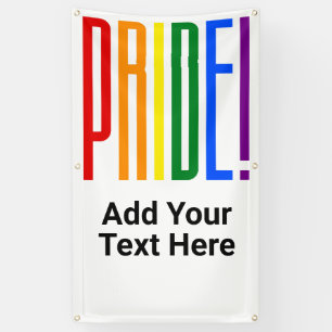 LGBT-Regenbogenfarben Gay Pride-Party Banner