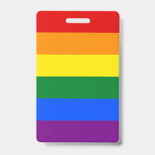 LGBT-Regenbogenflagge Ausweis