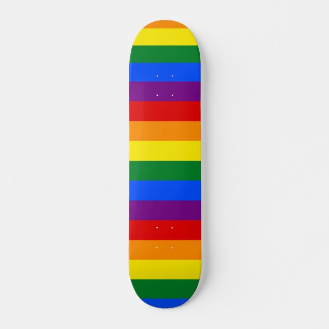 LGBT-Regenbogenflagge Skateboard (Vorne)