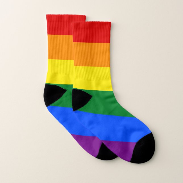 LGBT-Regenbogenflagge Socken (Paar)