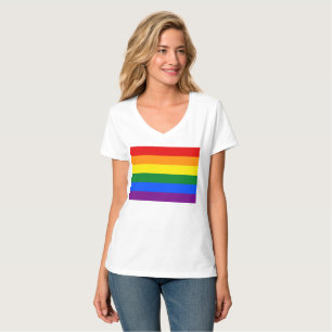 LGBT-Regenbogenflagge T-Shirt