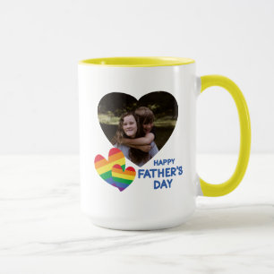 LGBT-Regenbogenschmerzen Vatertag Tasse