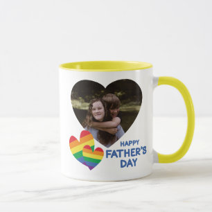 LGBT-Regenbogenschmerzen Vatertag Tasse