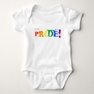 LGBT Regenbogenstolz Säuglings-Strampler Baby Strampler