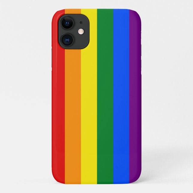 LGBT-Stolperflagge Case-Mate iPhone Hülle (Rückseite)