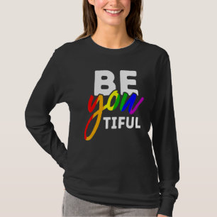 LGBT stolz auf deine schöne Rainbow Gay Les T-Shirt