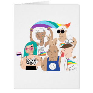 LGBT+Stolz. GAY Liebe. Regenbogenflagge.