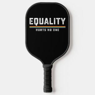 LGBT-Stolz Gleichberechtigung schadet niemandem Sc Pickleball Schläger