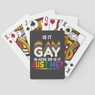 LGBT-Stolz ist hier schwul oder ist es nur ich Spielkarten