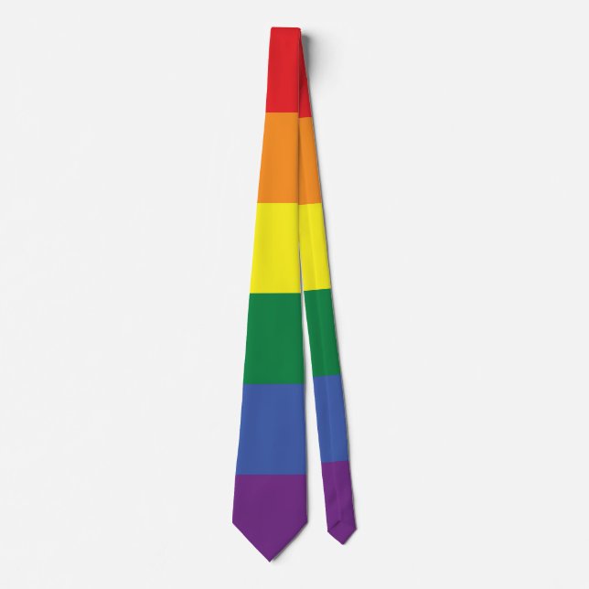 LGBT Stolz-Krawatte Krawatte (Vorderseite)