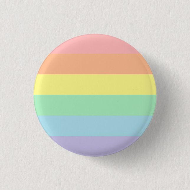 LGBT Stolz-Pastell-Knopf Button (Vorderseite)