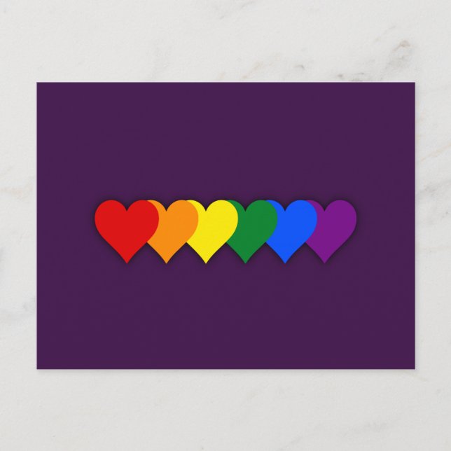 LGBT-Stolz Postkarte (Vorderseite)