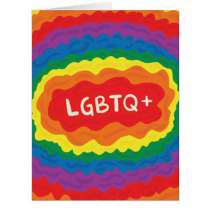 LGBT+Stolz. que, Regenbogenfarbe.