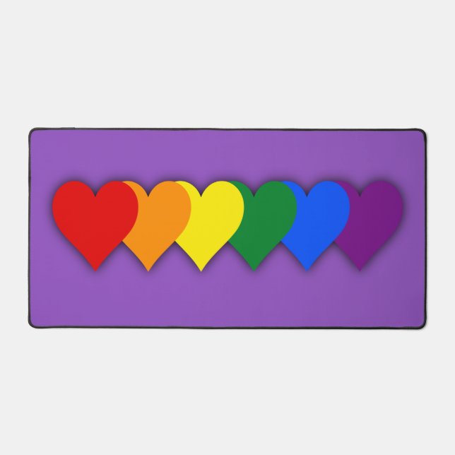 LGBT-Stolz Schreibtischunterlage (Vorderseite)