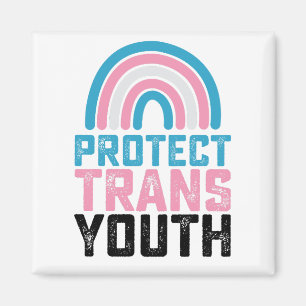 LGBT Stolz Schützt Trans Transgender Jugendliche K Magnet