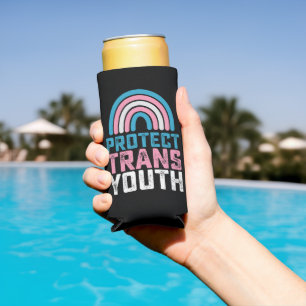 LGBT Stolz Schützt Trans Transgender Jugendliche K Selters Dosenkühler