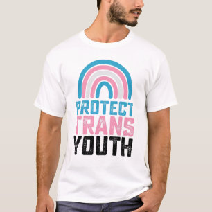 LGBT Stolz Schützt Trans Transgender Jugendliche K T-Shirt