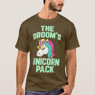 Lgbt Stolz Schwule Junggesellenabschied Einhorn Pa T-Shirt