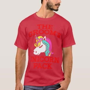 Lgbt Stolz Schwule Junggesellenabschied Einhorn Pa T-Shirt