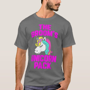 Lgbt Stolz Schwule Junggesellenparty Einhorn Pack  T-Shirt