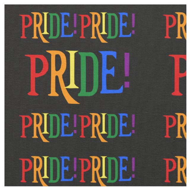 LGBT-Stolz-Textschild Stoff (Nahaufnahme)
