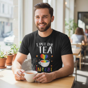 LGBT-Stolz Transgender Modern Regenbogen T-Shirt