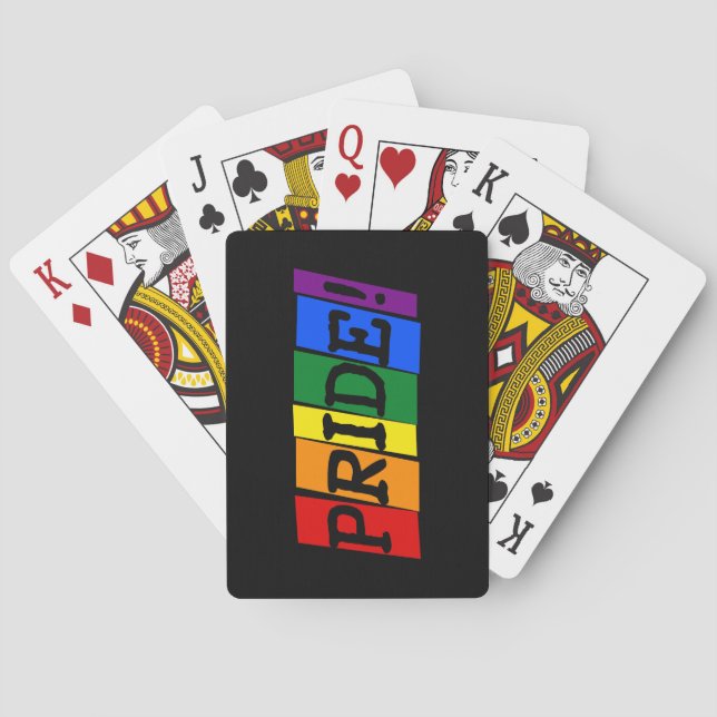 LGBT-Strichzeichen Spielkarten (Rückseite)