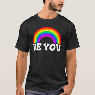 LGBT Support Rainbow Pride Sei du Gay Lesbian Tran T-Shirt