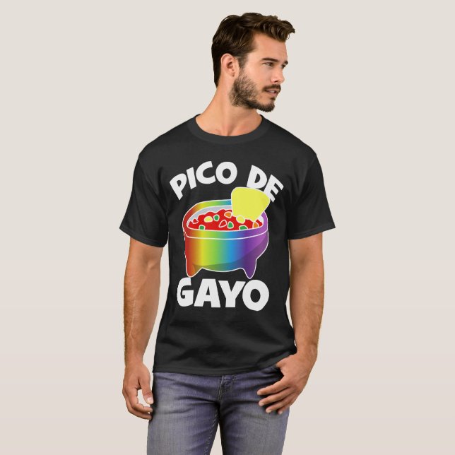 LGBT T - Shirt - Pico de Gayo (Vorne ganz)