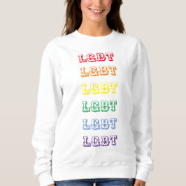 LGBT-Text Sweatshirt