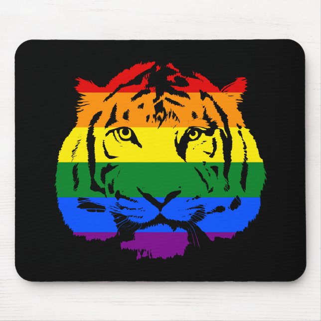 LGBT Tiger Mousepad (Vorne)