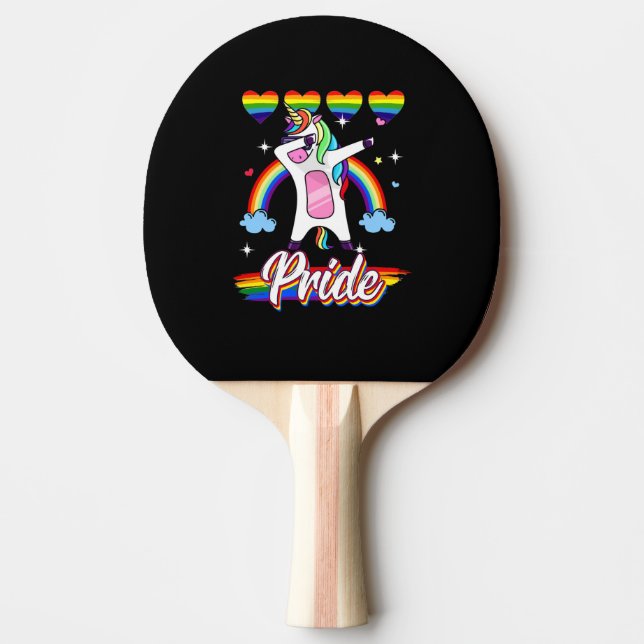 LGBT TISCHTENNIS SCHLÄGER (Vorderseite)