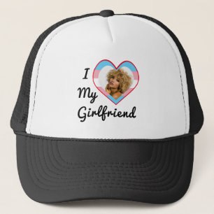LGBT Trans Prix Custom Foto I Liebe Meine Freundin Truckerkappe