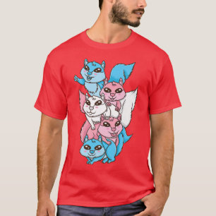 LGBT Transgender Eichhörnchenfalke Trans Prix  T-Shirt