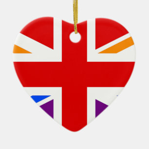 LGBT UK KERAMIK ORNAMENT