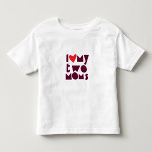 LGBT unterstützendes Shirt für Kind mit zwei