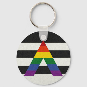 LGBT Verbündet-Flagge Schlüsselanhänger