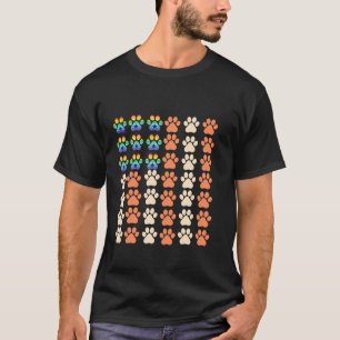 LGBT Verbündeter Pride Katze Pfote Kätzchen Amerik T-Shirt