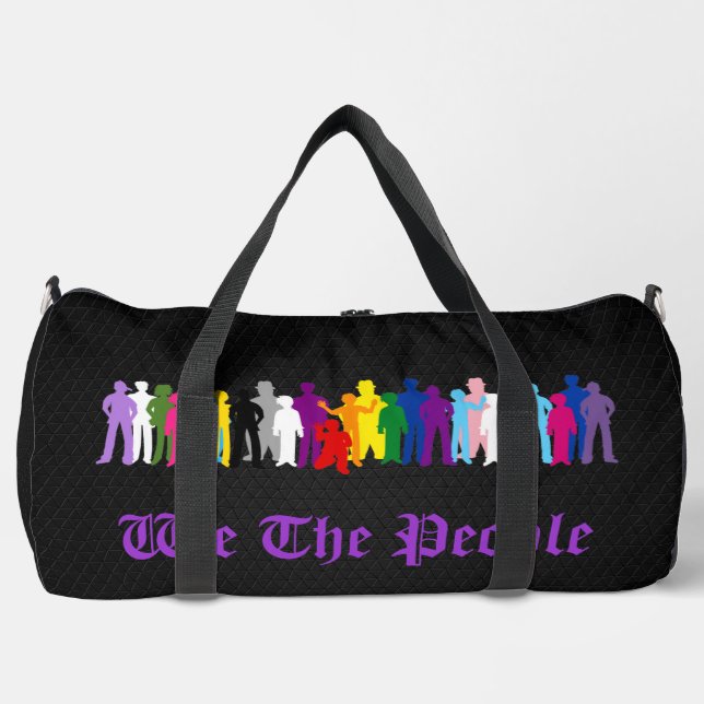 LGBT We The People design Duffle Bag (Vorderseite)