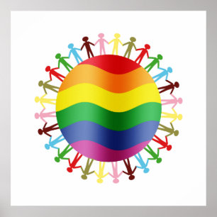 LGBT Weltharmonie Poster