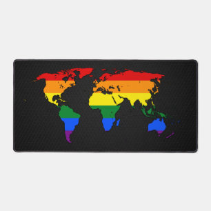 LGBT-Weltkarte Schreibtischunterlage