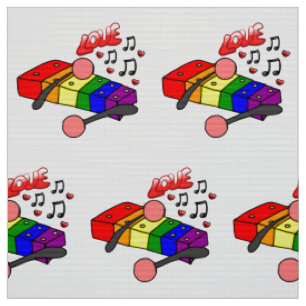 LGBT Xylophone Stoff
