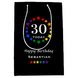 LGBTQ 30 heute oder in jedem Alter Geburtstag Rain Mittlere Geschenktüte