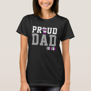 LGBTQ (alle LGBTQ) für die Fahne "Stolzes Vater" T-Shirt