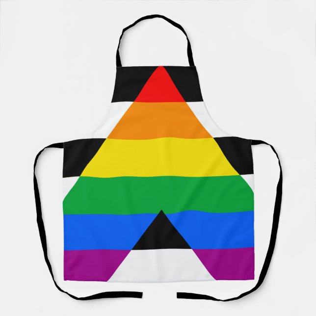 LGBTQ+-Alleinflagge Schürze (Vorderseite)
